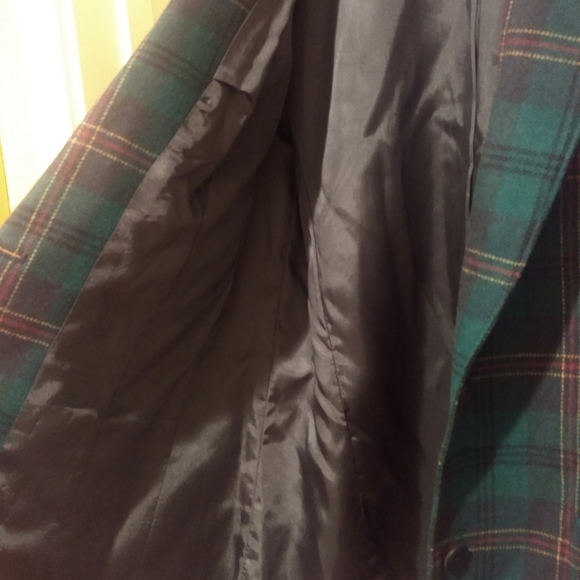 Vintage Pendleton 100% virgin wool green blazer - Picture 4 of 5